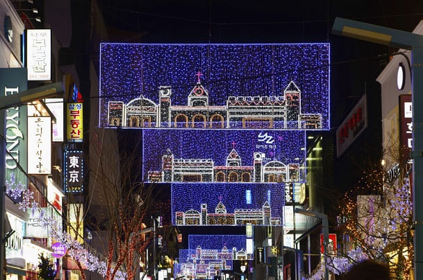 Navidad en Corea