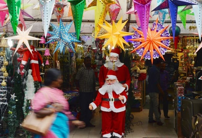navidad en India