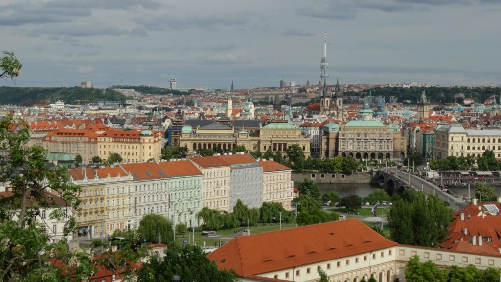 Praga, impresionante vista de la ciudad