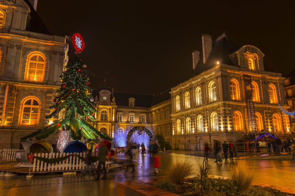 Mercado navideño de Amiens