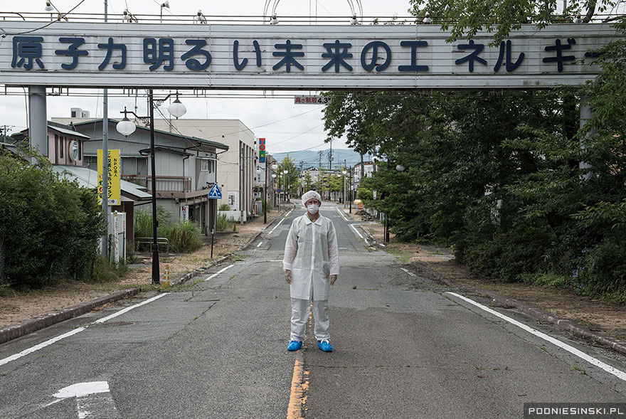 Zona de exclusión de Fukushima, 2015, por Arkadiusz Podniesinski