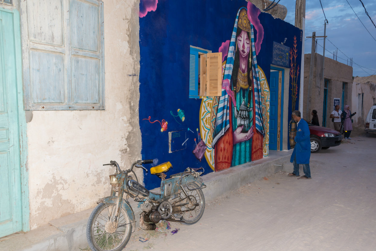 Djerbahood, la nueva meca del arte callejero de Túnez