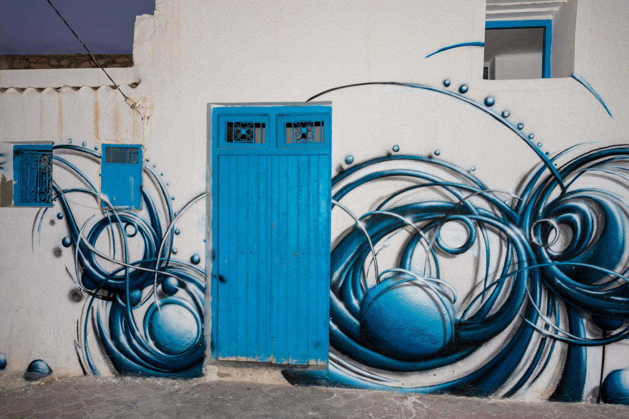 Djerbahood, la nueva meca del arte callejero de Túnez