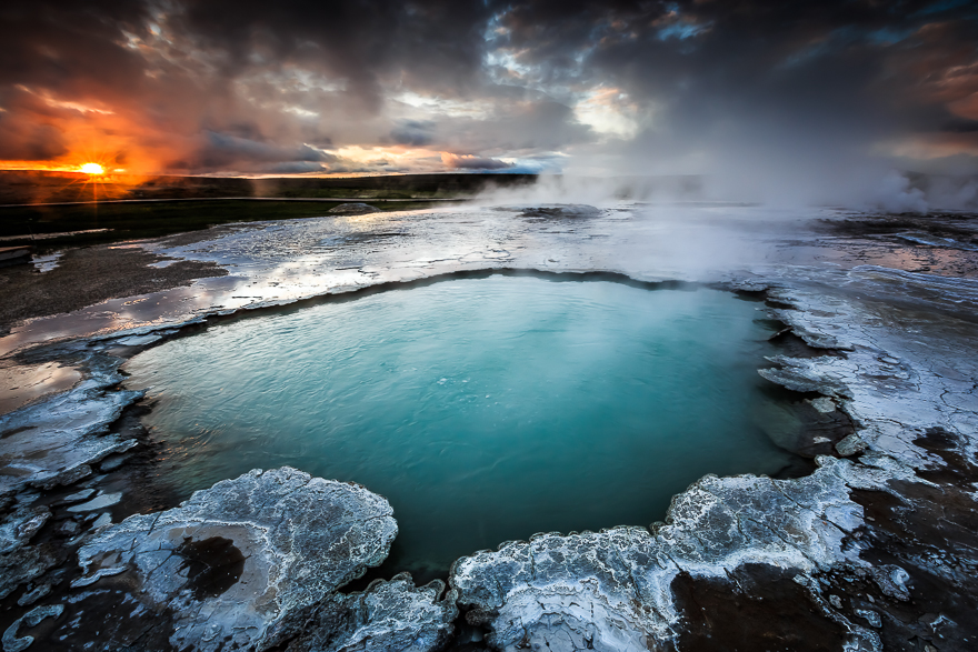 Las fotos más bellas de géiseres en Islandia