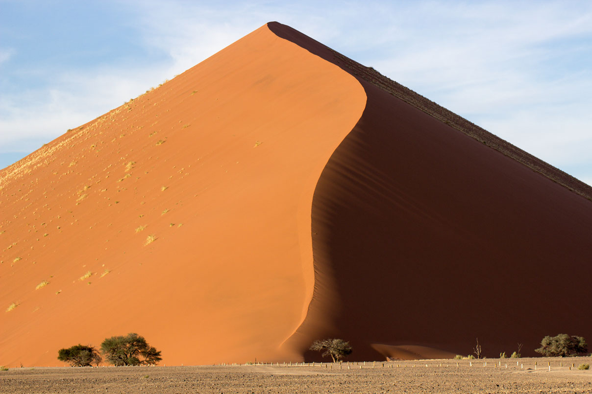 Duna de arena en Namibia