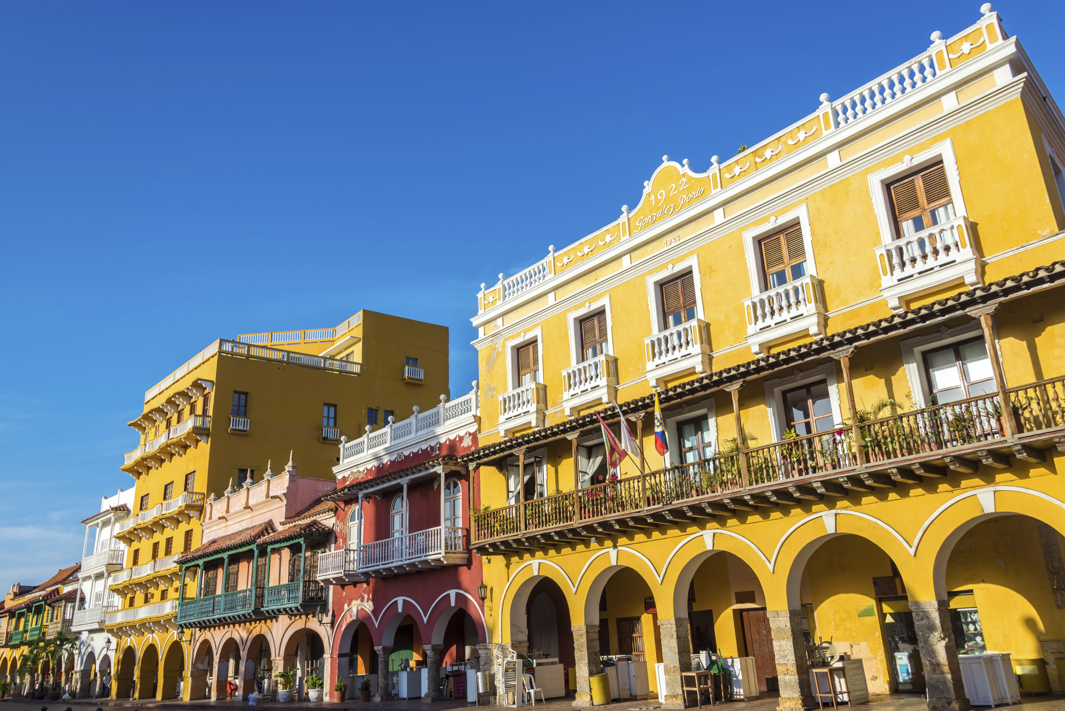 Cartagena de Indias, ciudad turística de Colombia
