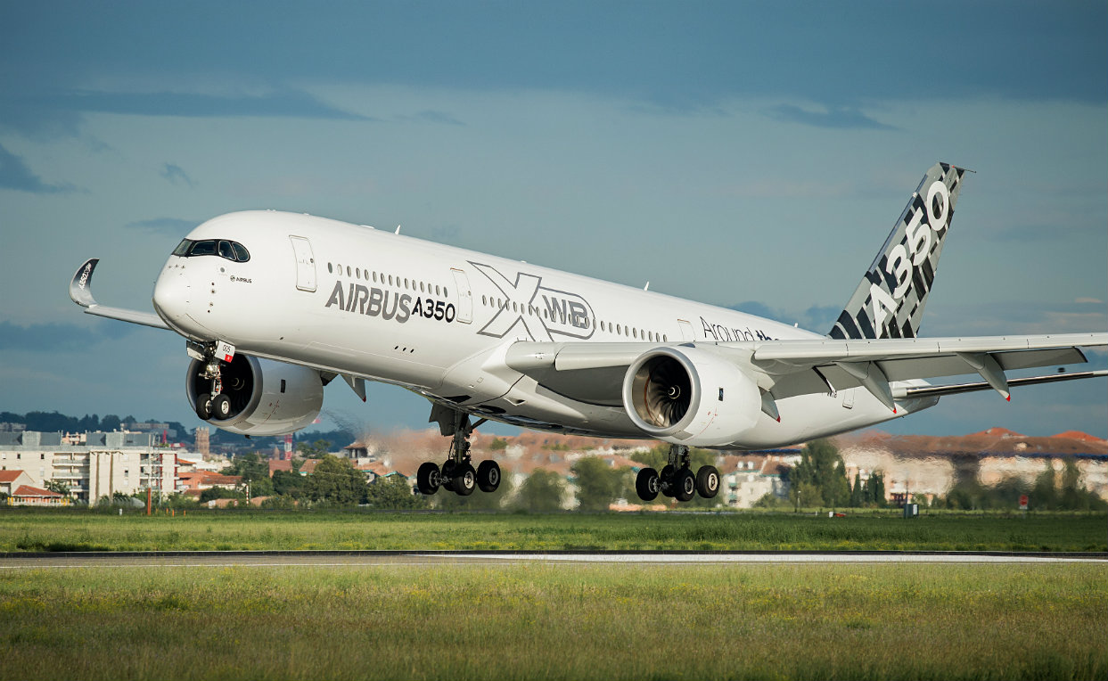 El Airbus A350 XWB, un avión que te quiere bien
