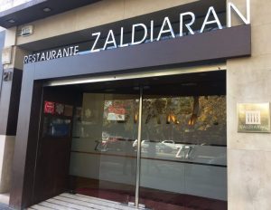 Restaurante Zaldiaran con estrella Michelin