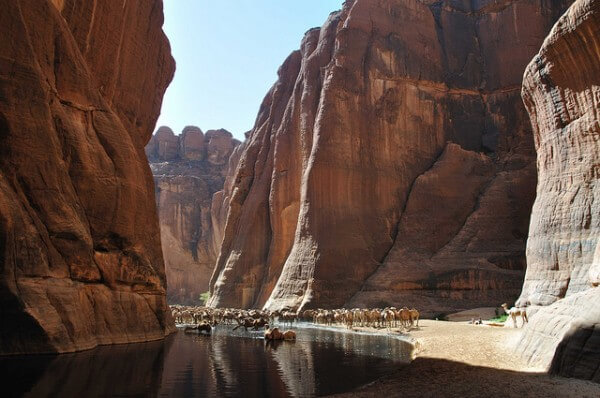 Guelta d'Archei Ennedi Chad