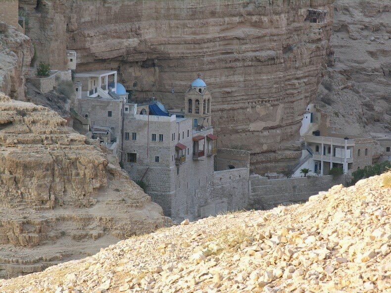 Monasterio de San Jorge, Wadi Qelt, Cisjordania