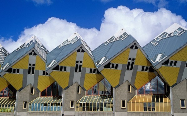 Casas cúbicas, Rotterdam, Países Bajos