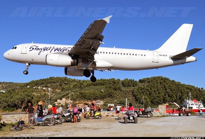 Aeropuerto de Skiathos Grecia