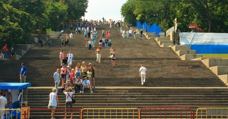 Escalera Potemkin, Odessa, Ucrania