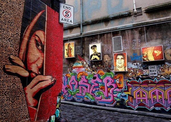 Arte callejero de Melbourne