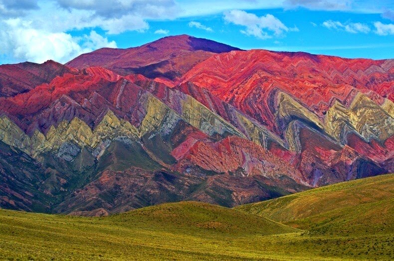 Montañas Hornocal, Quebrada de Humahuaca, Argentina