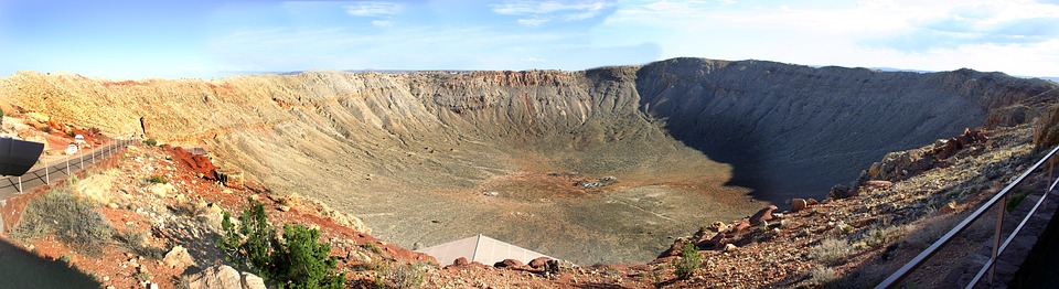 Ruta 66 del cráter del meteorito