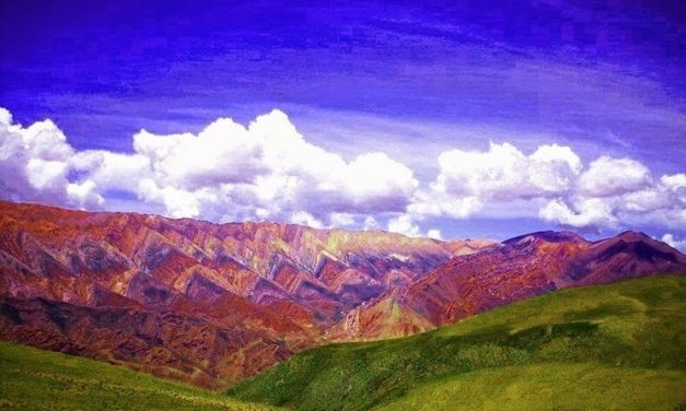 Las montañas de Hornocal y el cerro de los 7 colores de Purmamarca