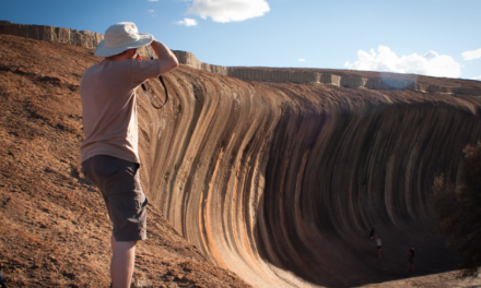 Wave Rock: una formación rocosa muy sorprendente en Australia