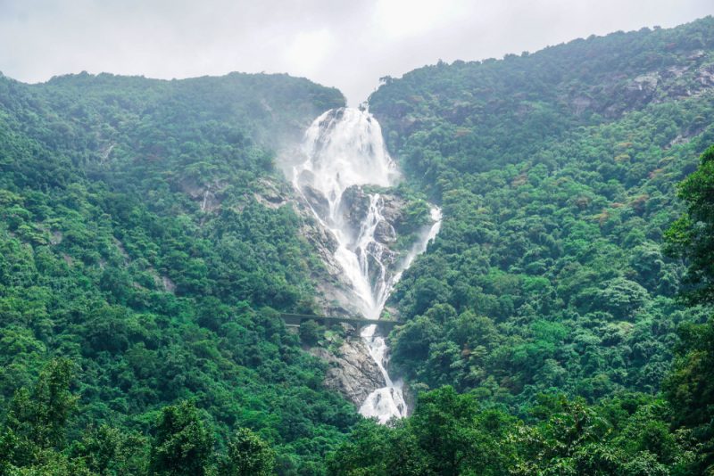 Cascada de Dudhsagar, India