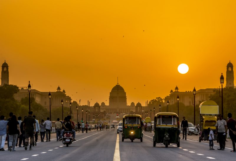 Visita Nueva Delhi, India
