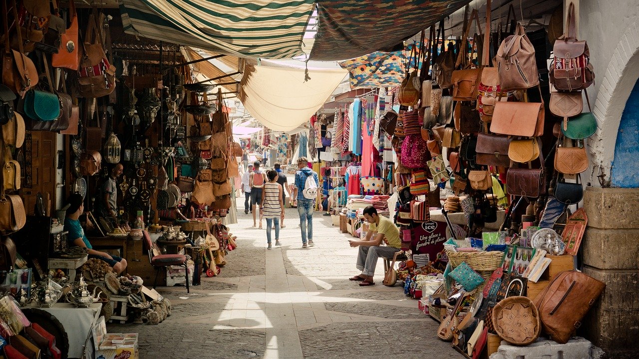 Mercado en Túnez