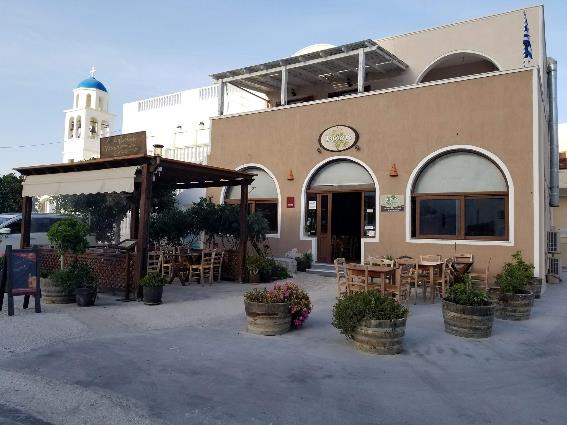 Aidani en Grecia, uno de los mejores restaurantes de Santorini