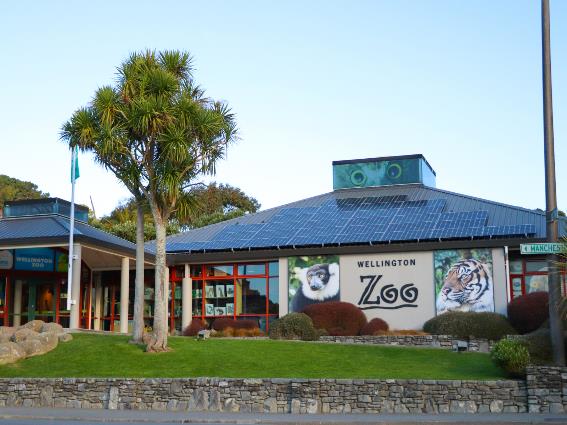 Entrada al zoológico de Wellington, uno de los mejores del mundo